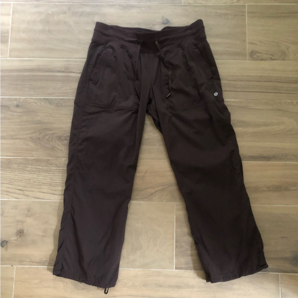 Lululemon Athletica Dark Brown Dance Pants Size 12